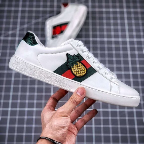 newgUCCI LEATHER CASUAL SHOES CLASSIC